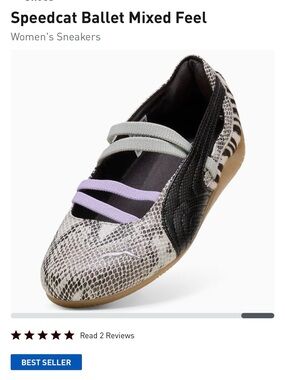 Puma Speedcat Ballet Mixed Feel Women’s Sneakers in Black, Gray, Lavender